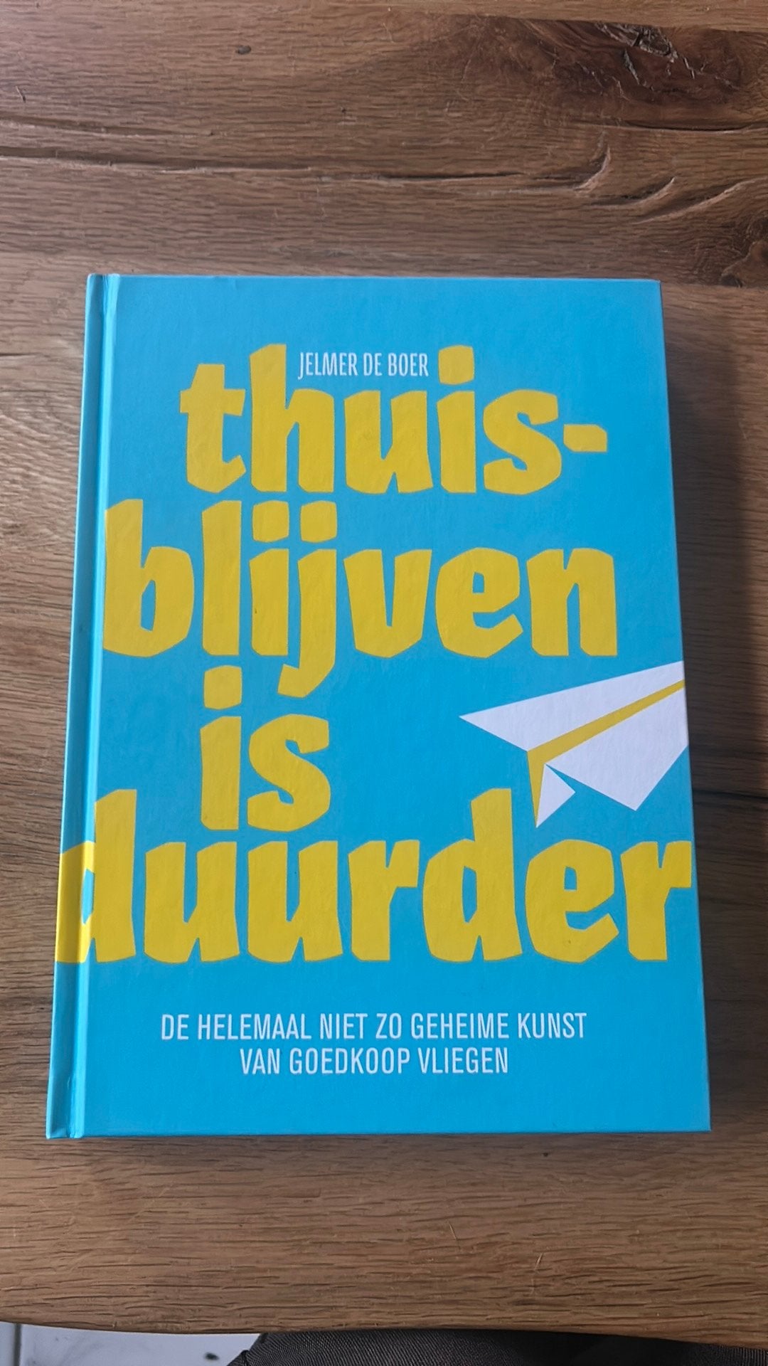 Thuisblijven is duurder - Jelmer de Boer  -Goedkoop vliegen, Budget, Europa, Ophalen of Verzenden, Zo goed als nieuw