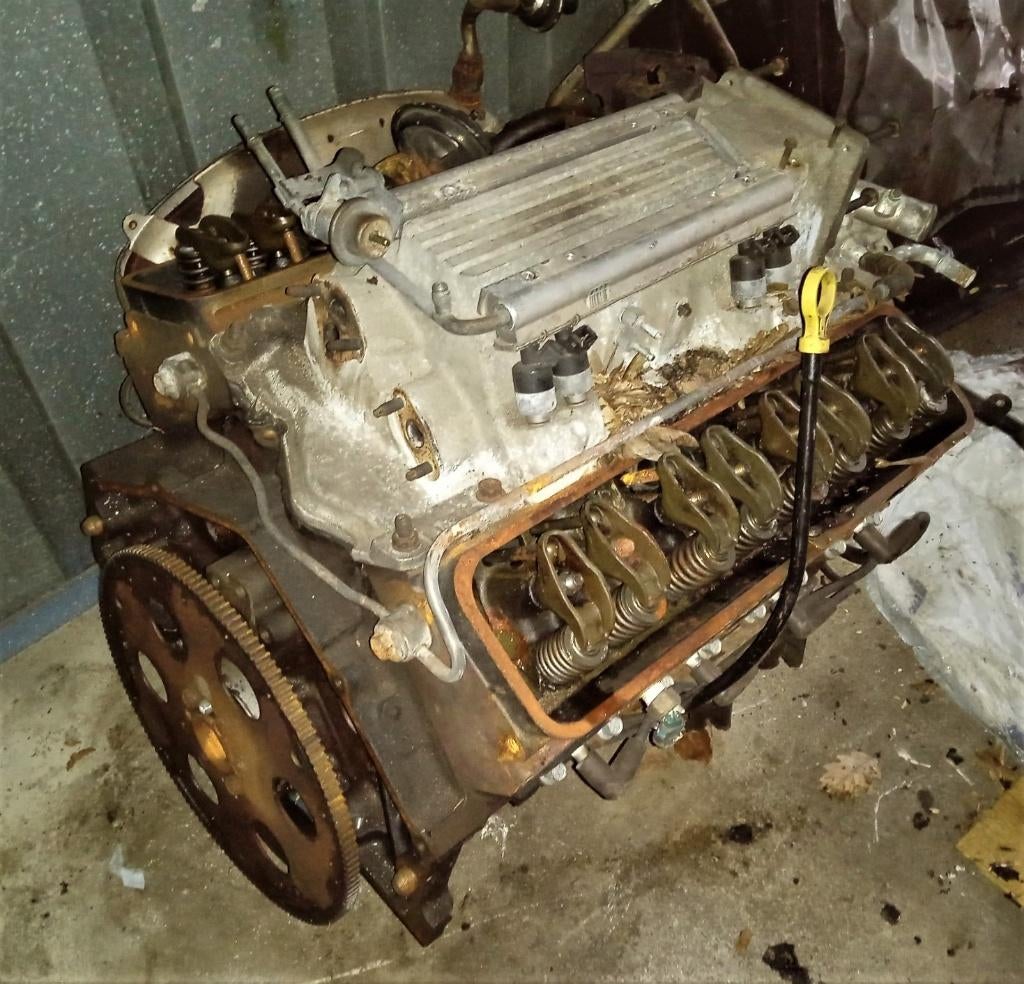 LT1 350GM Chevrolet Buick Cadillac MOTOR met lagerschade 5.7, Ophalen, Gebruikt, Buick