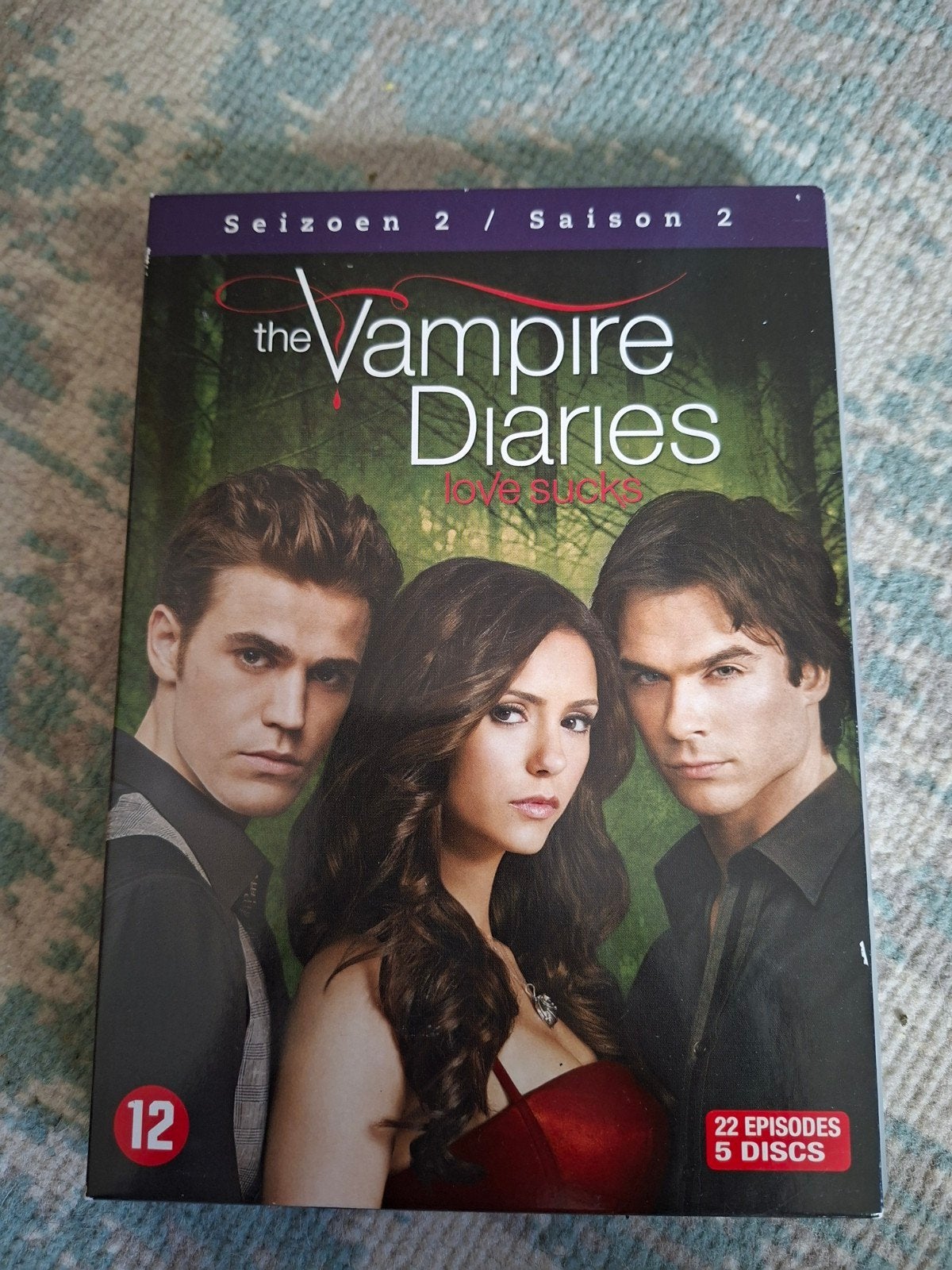 DVD The Vampire Diaries Seizoen 2 - 22 episodes, 5 discs, Vanaf 12 jaar, Ophalen of Verzenden, Zo goed als nieuw, Seizoen 2