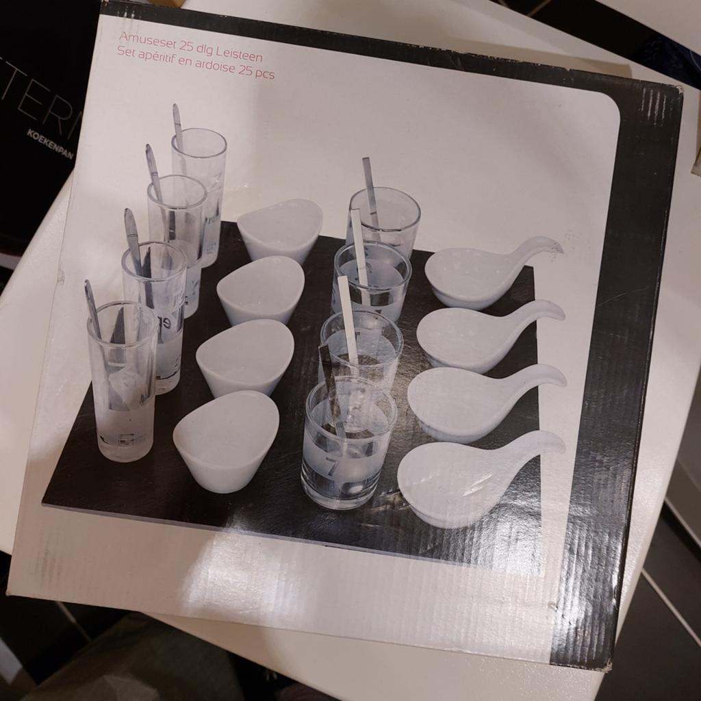 Amuse set 25-delig, Ophalen of Verzenden