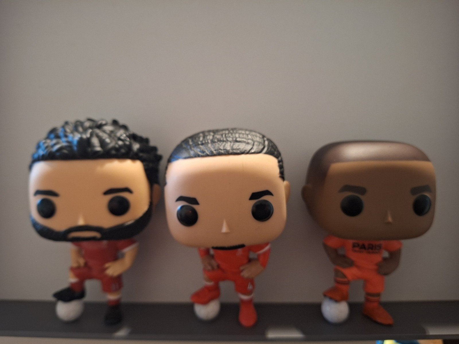 3 x Funko: Salah, Mbappé en Virgil, Ophalen of Verzenden