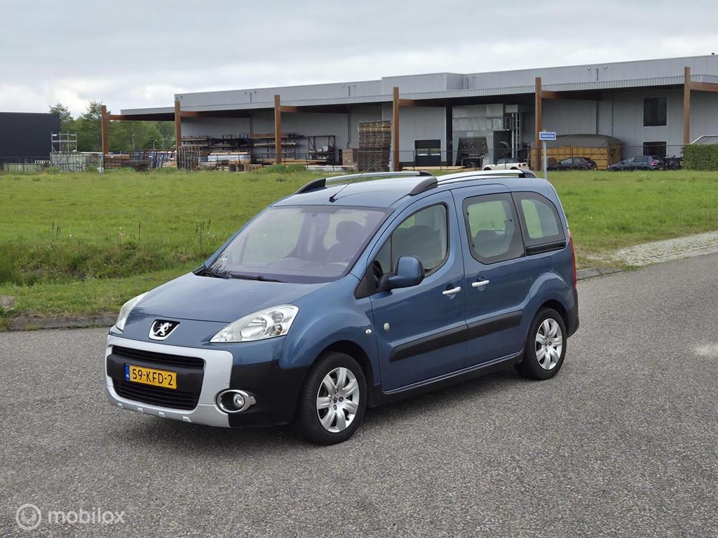 Peugeot Partner Tepee 1.6 XT Executive Outdoor Airco / Cruis, Voorwielaandrijving, 4 cilinders, Blauw, Origineel Nederlands