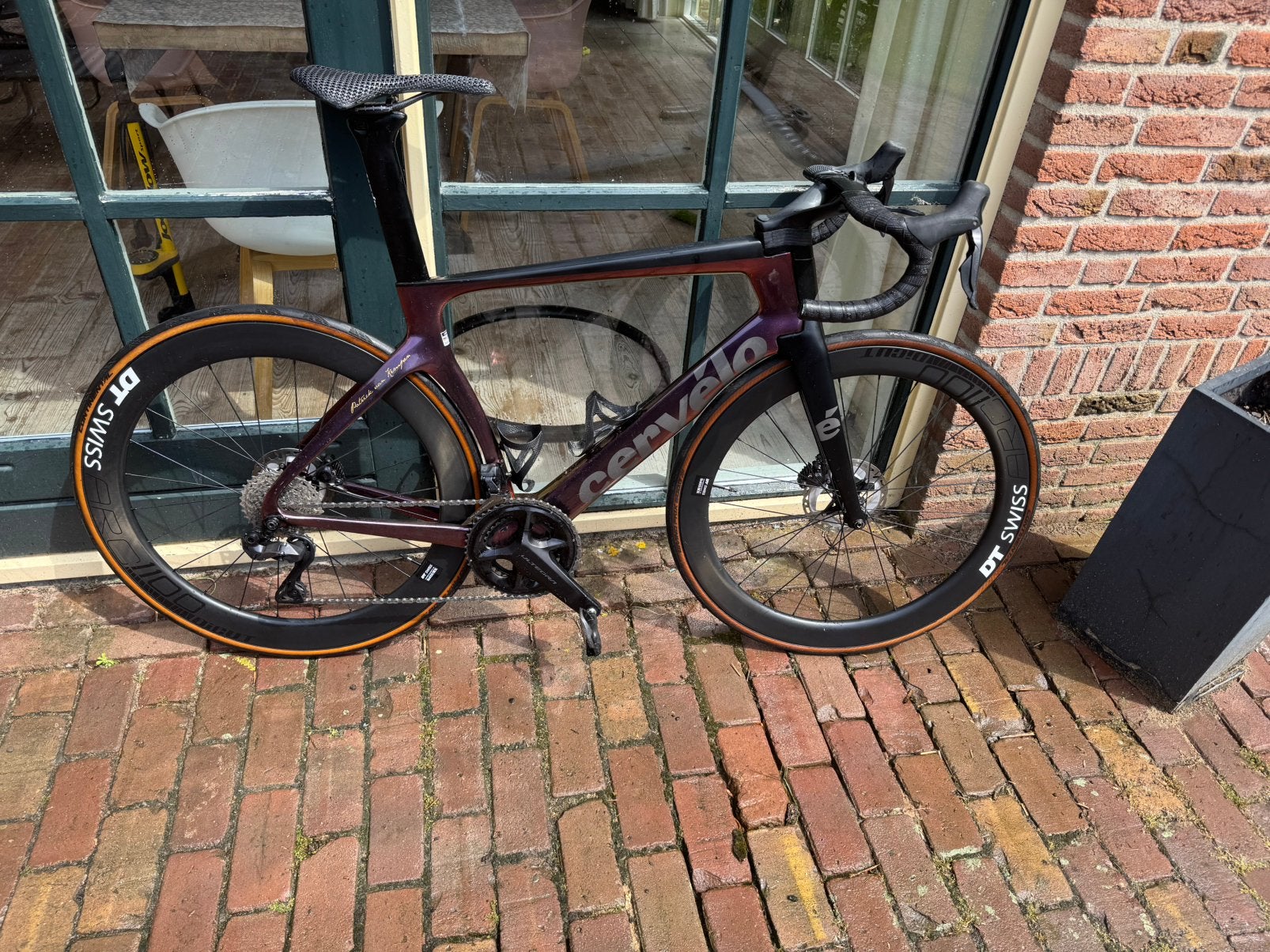 Cervelo S5 maat56 Shimano Ultegra DI2 DT swiss wielen., Ophalen, Zo goed als nieuw, Meer dan 20 versnellingen, Overige merken