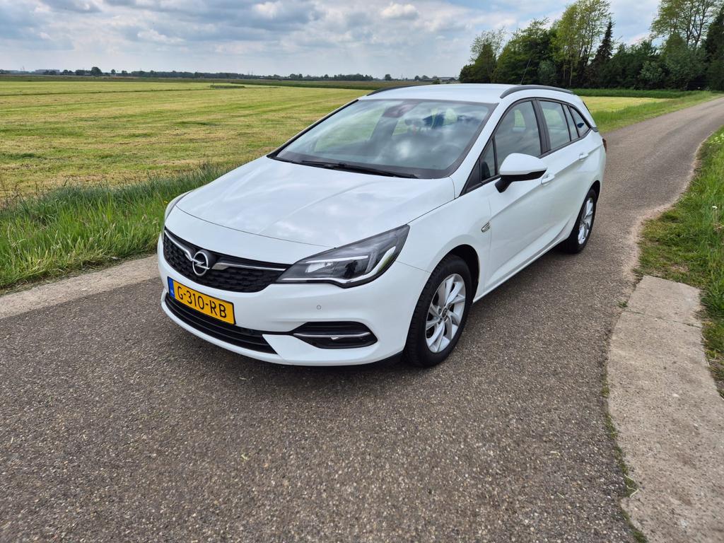 Opel Astra 1.2 Turbo 110pk Start/stop 2019 Wit, Auto's, Opel, Particulier, Astra, Benzine, A, Stationwagon, Handgeschakeld, Origineel Nederlands