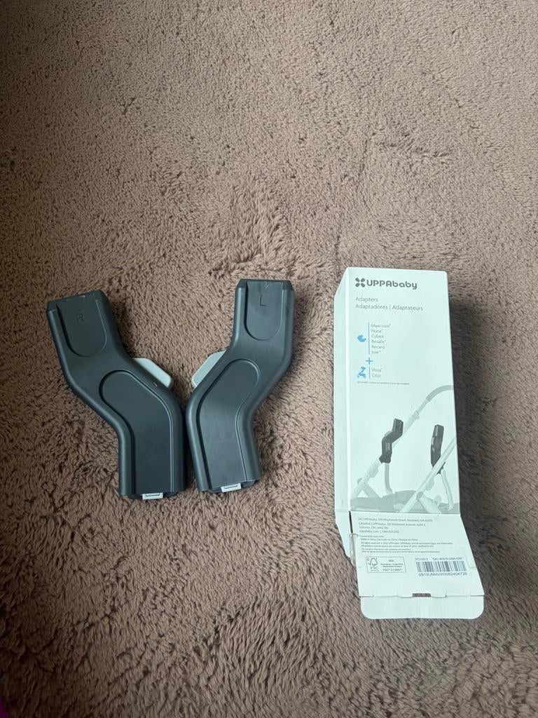 UPPAbaby adapters voor Maxi-Cosi, Nuna, Cybex, Zo goed als nieuw, Met autostoeltje, Ophalen, Kinderwagen