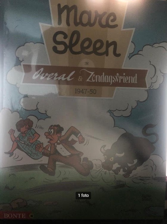 Overal & zondagsvriend 1947-50 marc sleen hardcover k2, Eén stripboek, Ophalen of Verzenden, Zo goed als nieuw