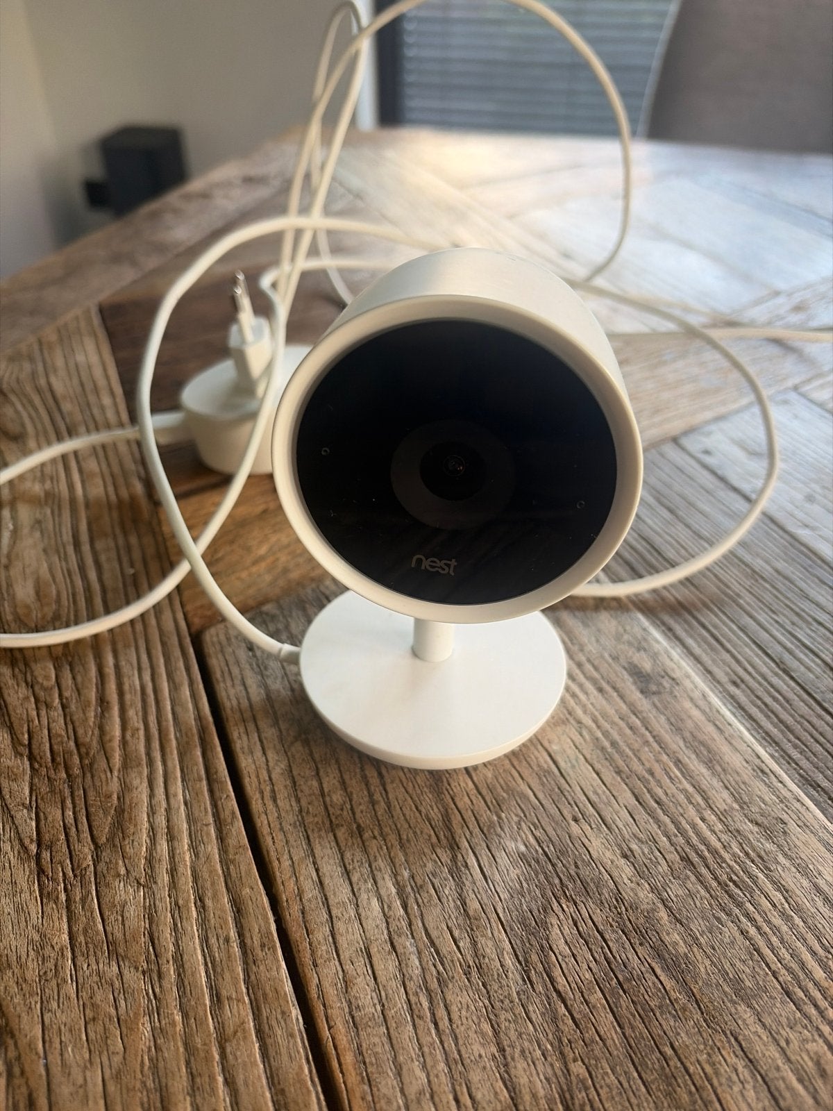 Nest Cam IQ Indoor Beveiligingscamera, Ophalen of Verzenden, Gebruikt, Binnencamera
