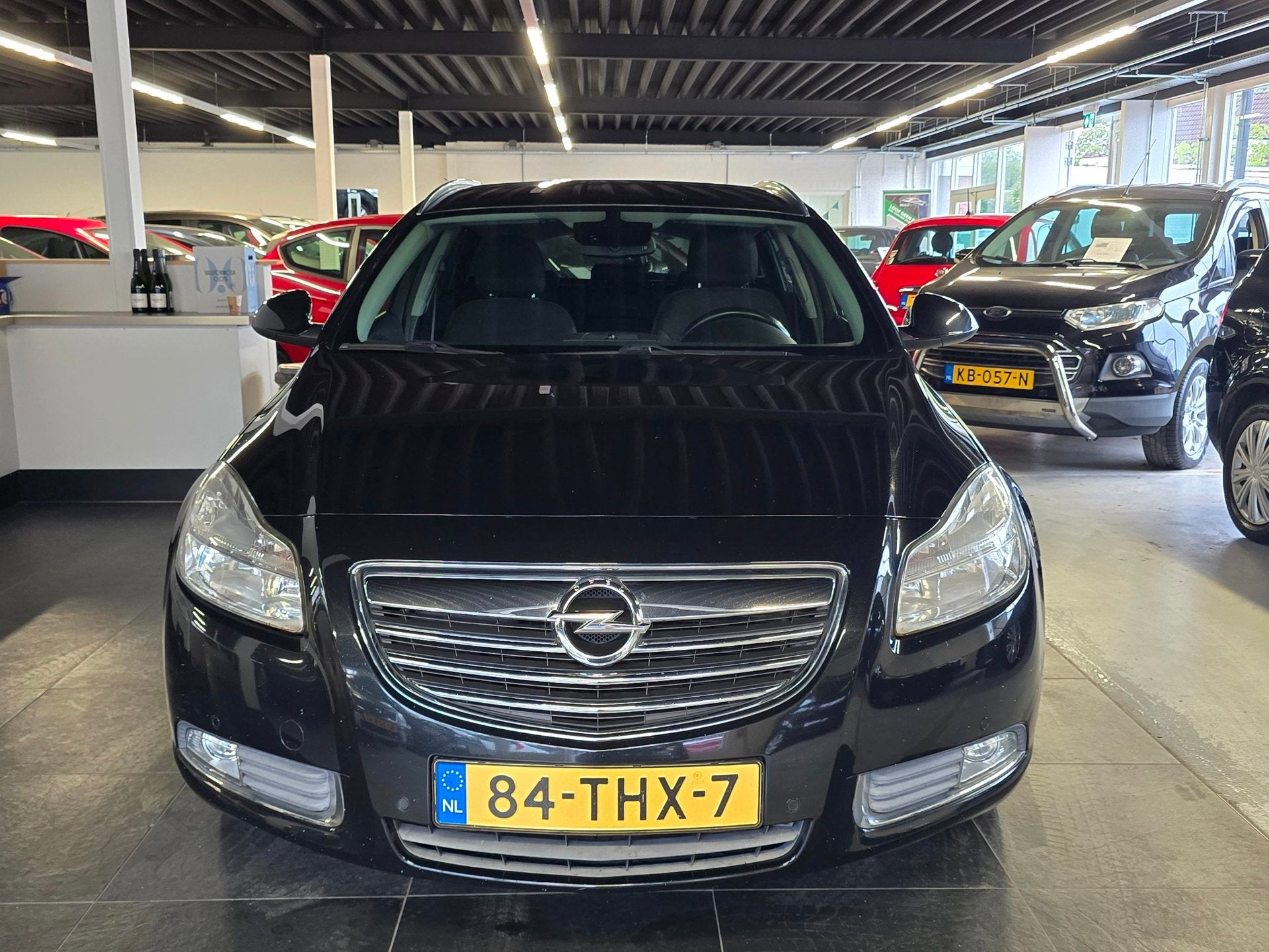Opel Insignia Sports Tourer 1.4 Turbo EcoFLEX Business Editi, Auto's, Opel, Euro 5, Stof, Gebruikt, Zwart
