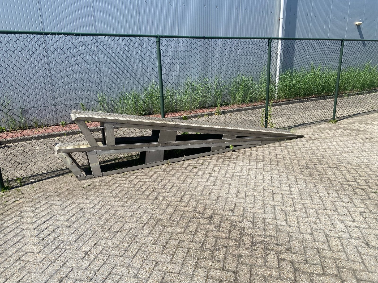 Aluminium Oprijbokken 4,5m lang voor Showroom/Hobby, Auto diversen, Ophalen