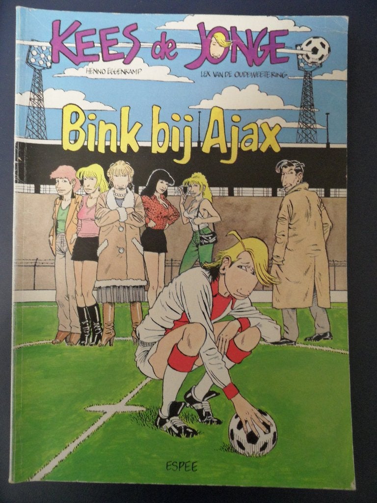 Kees de Jonge. Bink bij Ajax. Voetbalstrip., Boeken, Eén stripboek, Ophalen of Verzenden, Zo goed als nieuw