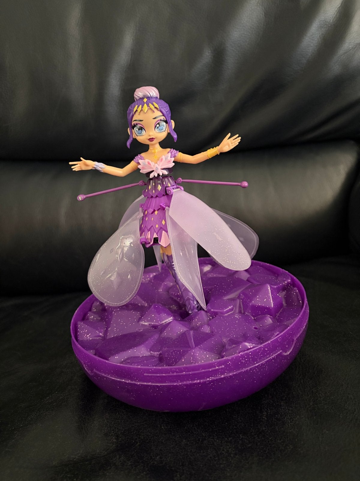 Hatchimals Magic Flyers vliegende fee paars, Ophalen of Verzenden, Zo goed als nieuw, Overige typen