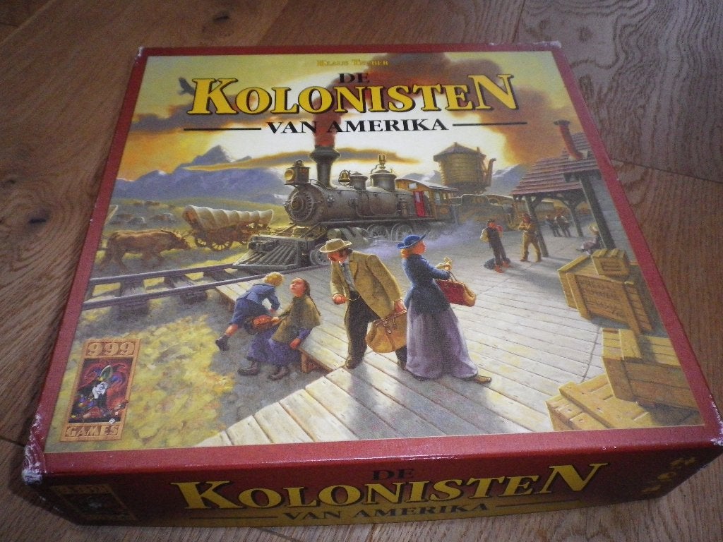 De Kolonisten van Amerika 999 GAMES, Ophalen, Zo goed als nieuw