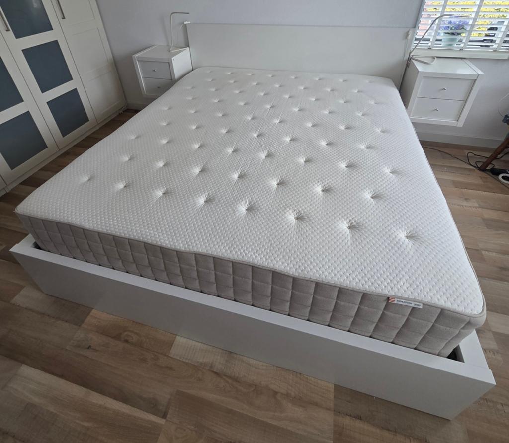 Ikea Hidrasund stevig pocketv.180x200x32, Huis en Inrichting, Slaapkamer | Matrassen en Bedbodems, Ophalen, Tweepersoons, Zo goed als nieuw