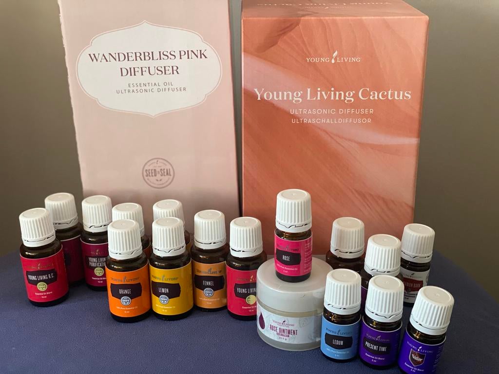 Young Living essentiële oliën 5 en 15 ml en diffusers, Verzenden, Nieuw, Aroma