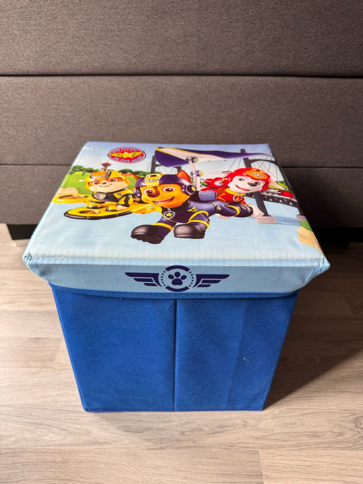 Paw Patrol Opbergbox / Speelgoedkist - Blauw, Ophalen, Zo goed als nieuw, Jongen of Meisje