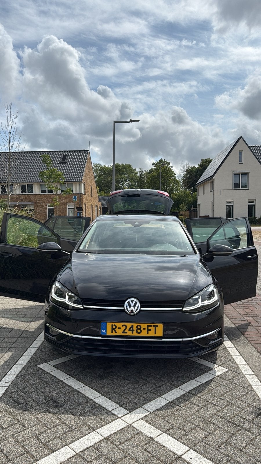 Volkswagen Golf 1.5 TSI 150pk 7-DSG 2019 Zwart, Auto's, Volkswagen, 15 km/l, 1498 cc, 4 cilinders, Zwart