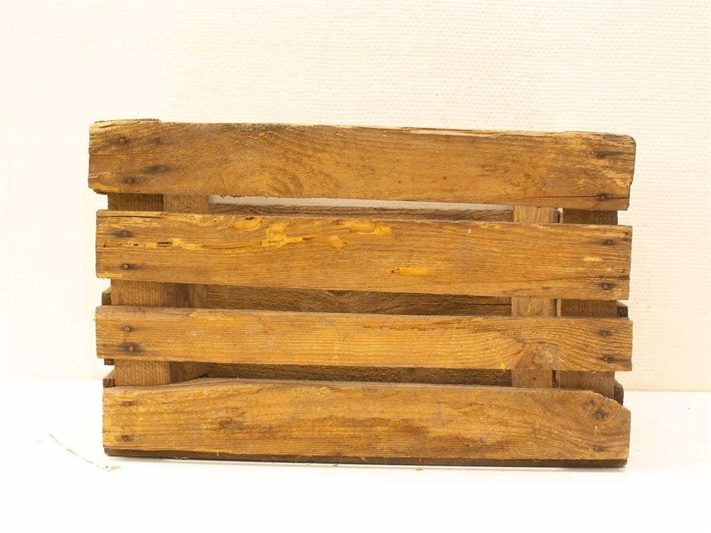 Houten krat 35575, Ophalen of Verzenden, Gebruikt, Minder dan 50 cm, Minder dan 50 cm