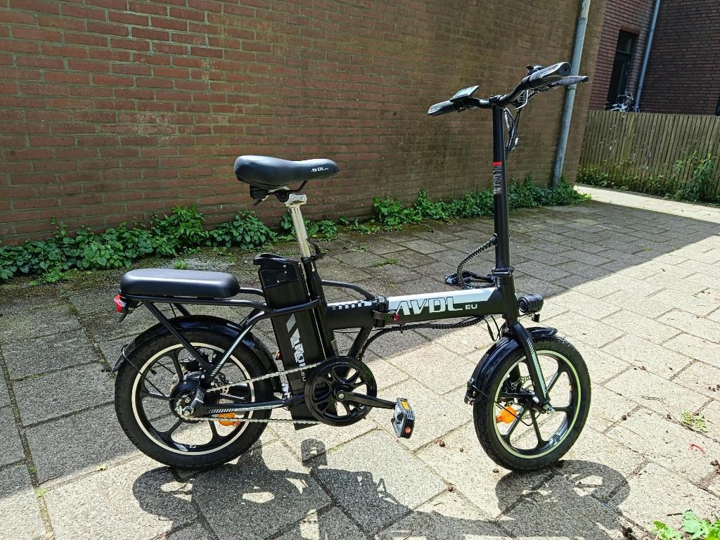 AVDL A10 Elektrische Vouwfiets aankoop bon & Garantie, Fietsen en Brommers, Fietsen | Vouwfietsen, Overige merken, 16 tot 18 inch