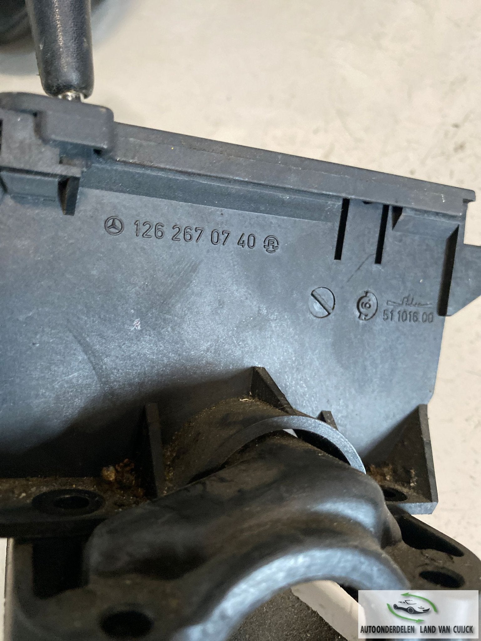 Mercedes W126 560SEL 1987 2200284 Schakelmechanisme met lede, Gebruikt, -, -, Ophalen of Verzenden
