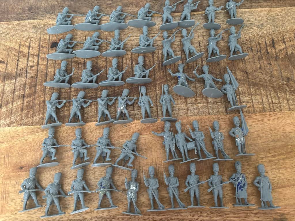 Airfix Waterloo 1/32 Franse Keizerlijke Garde Figuren, Hobby en Vrije tijd, Modelbouw | Figuren en Diorama's, Gebruikt, Figuur of Figuren