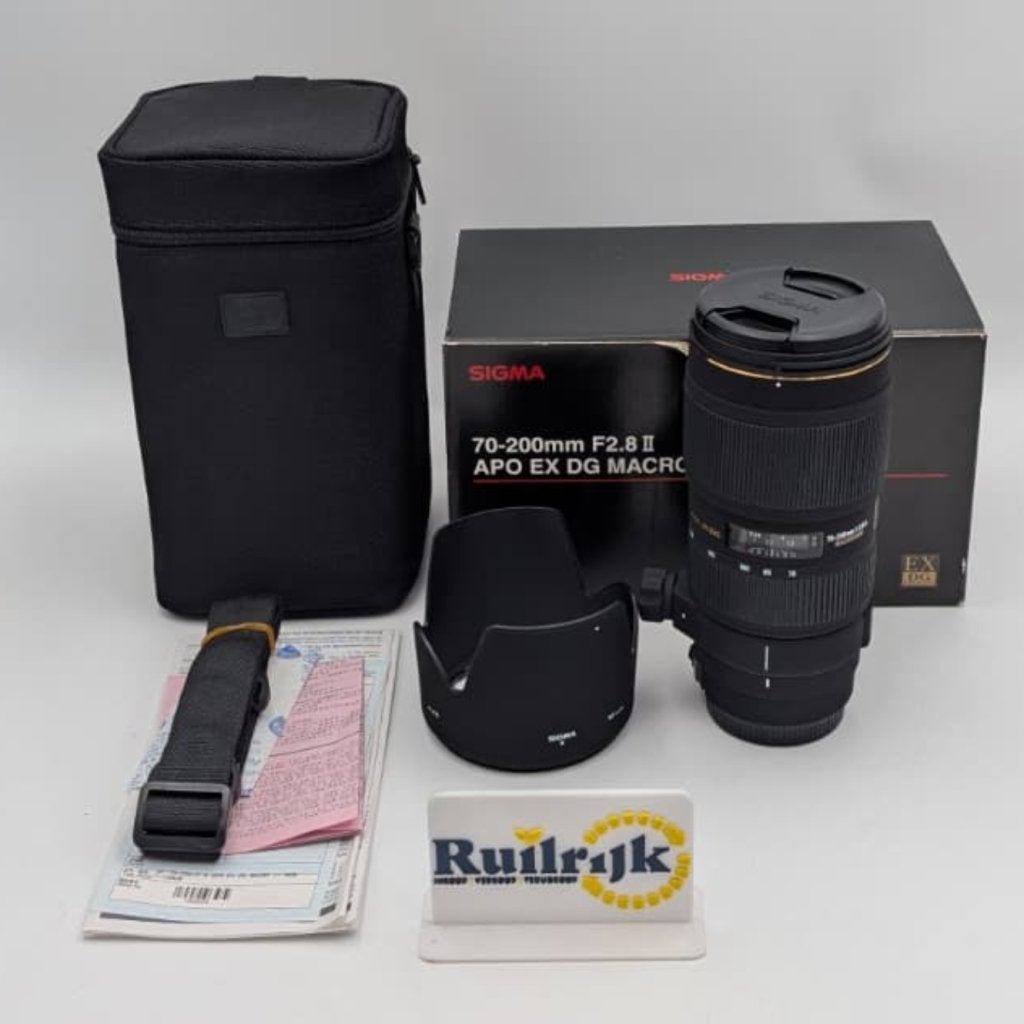 Sigma 70-200mm F2.8 II APO EX DG MACRO Lens Nikon - Zgan, Audio, Tv en Foto, Fotografie | Lenzen en Objectieven, Sigma, Zo goed als nieuw