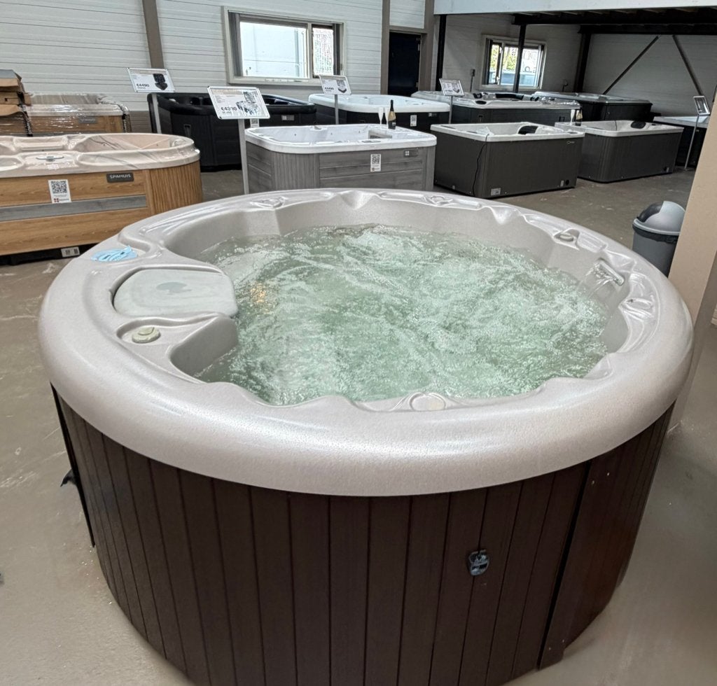 Jacuzzi rond - Californian Cooperage incl levering/garantie, Ophalen of Verzenden, Gebruikt