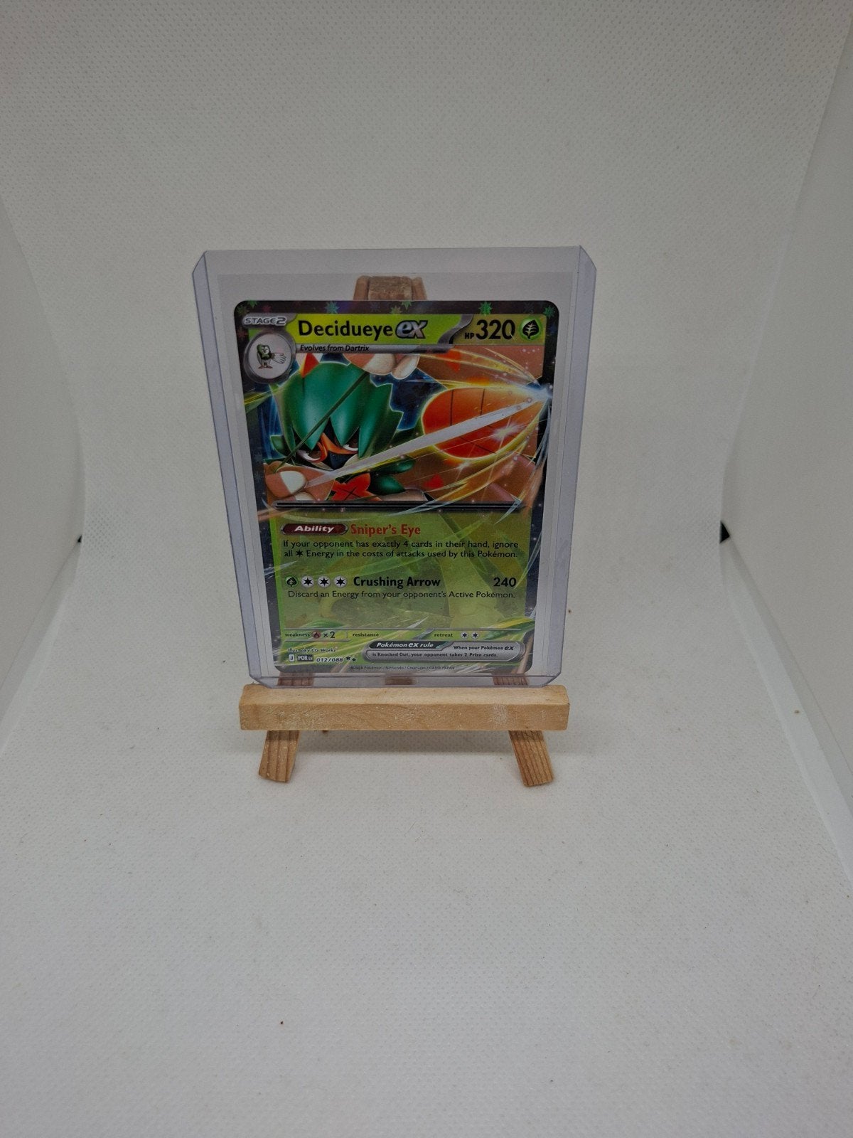 Pokemon kaart Decidueye 012/088, Ophalen of Verzenden, Zo goed als nieuw