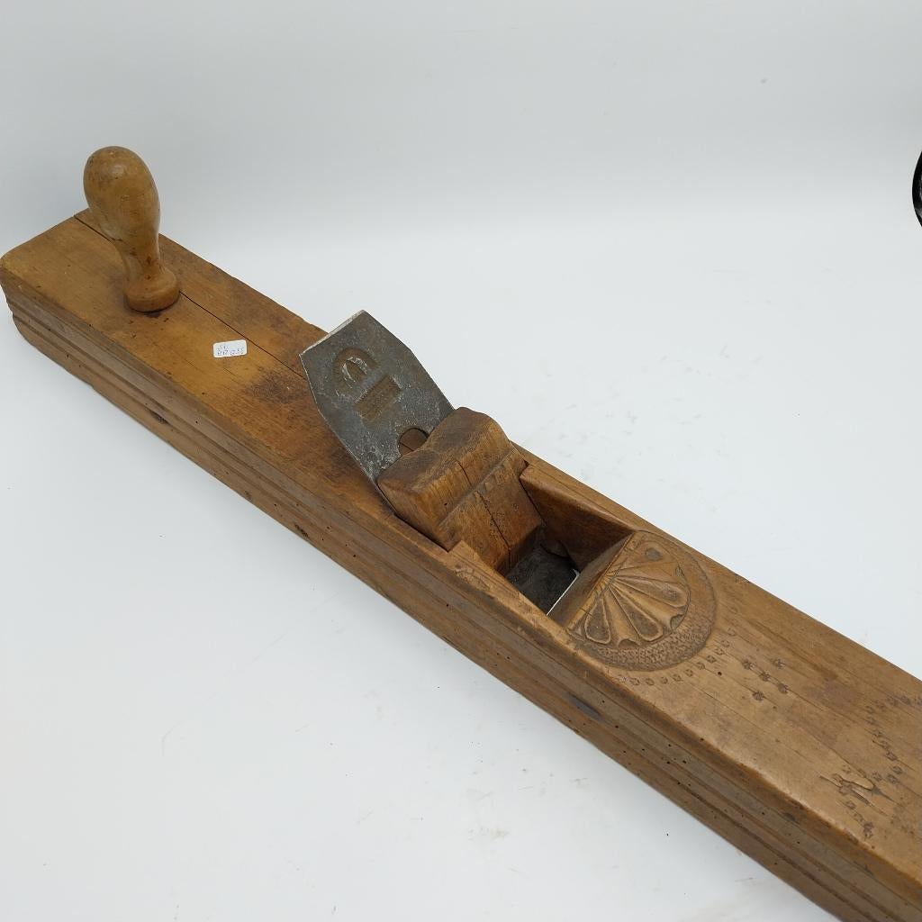 Oude bewerkte reischaaf ( 35888-ML), Ophalen of Verzenden