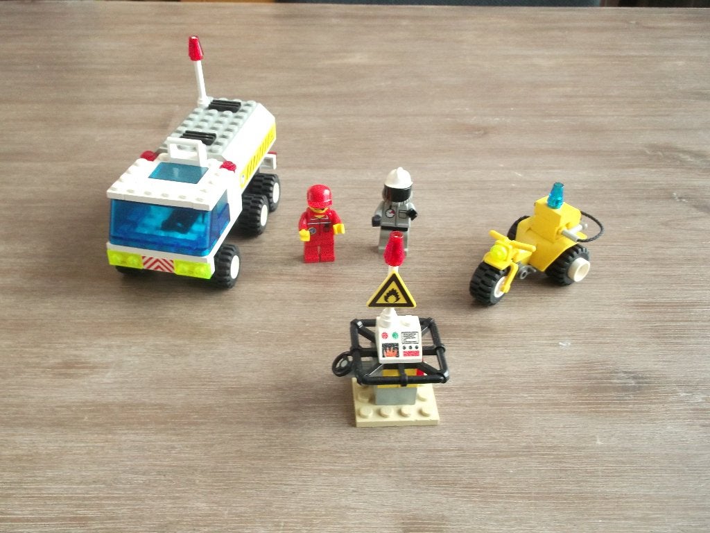 lego space port 6459 fuel truck (1999), Kinderen en Baby's, Speelgoed | Duplo en Lego, Ophalen of Verzenden, Gebruikt, Complete set