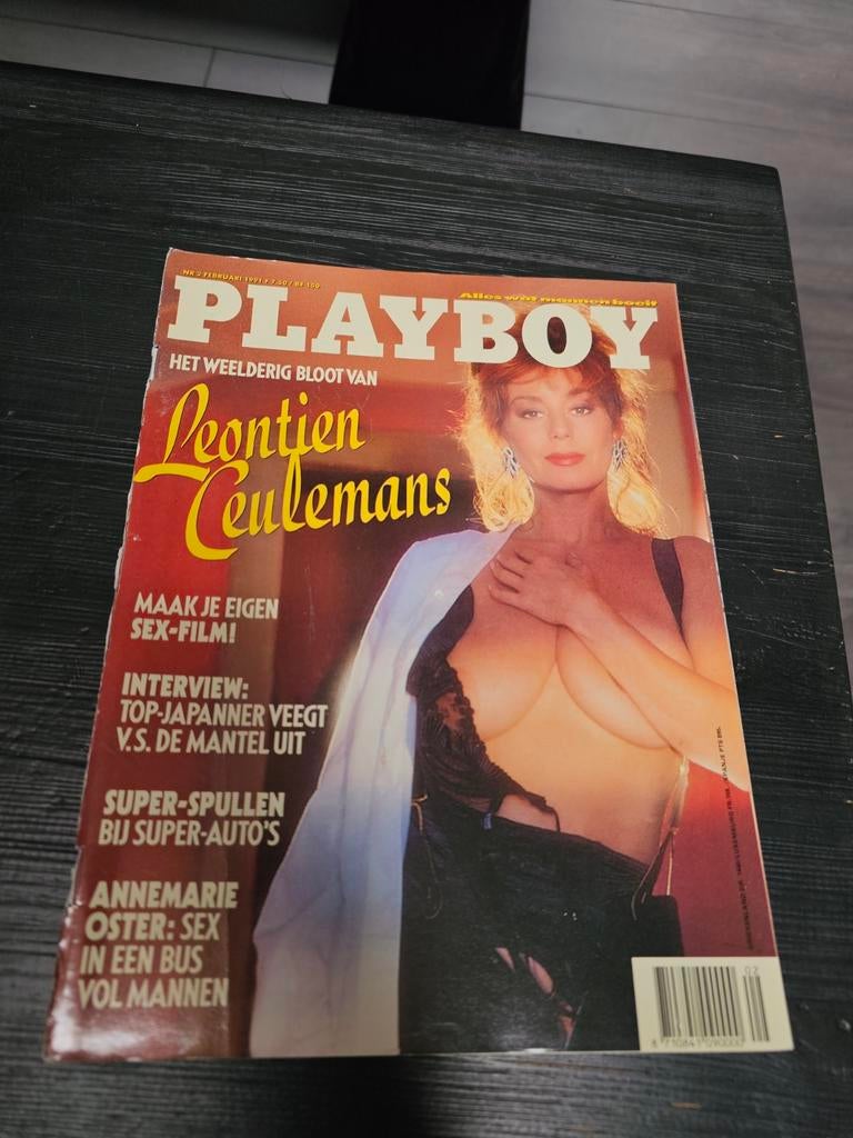 Playboy Februari 1991 - Leontien Ceulemans, Ophalen of Verzenden
