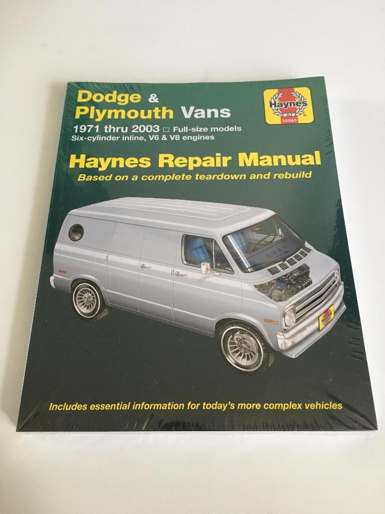 Te koop werkplaatsboek haynes Dodge plymouth vans, Ophalen of Verzenden