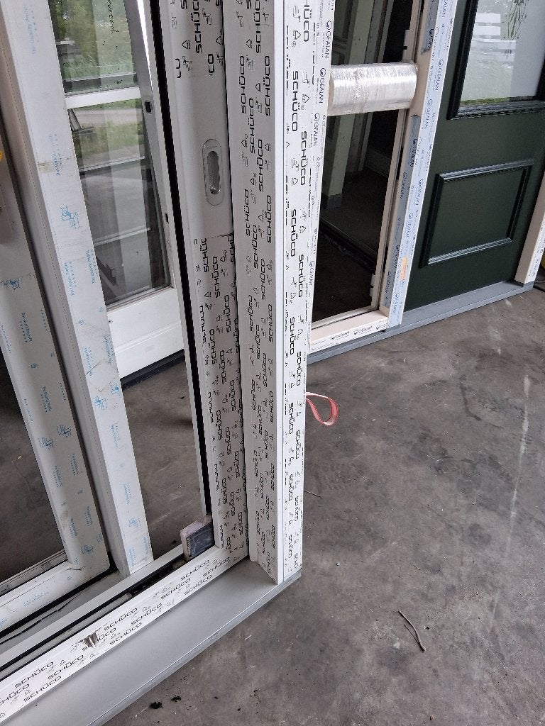 Nieuw Schuifpui bezorgen factuur mogelijk, Kunststof, 225 cm of meer, Ophalen of Verzenden, Zo goed als nieuw