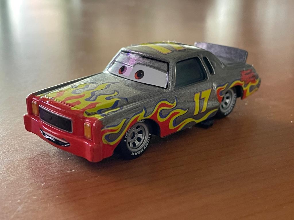 Disney Pixar Cars DIECAST auto - Darrell, Ophalen of Verzenden, Overige figuren, Beeldje of Figuurtje