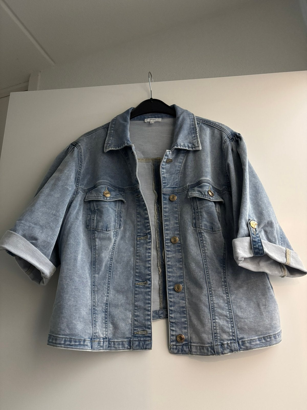 Spijkerjasje/gilet van Yest in maat 44, Kleding | Dames, Ophalen of Verzenden, Zo goed als nieuw, Maat 42/44 (L), Blauw