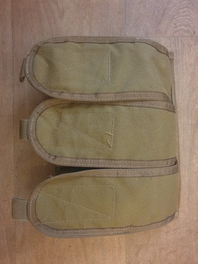 Molle Opbouwtas Pouch Triple Magazijn Warrior Airsoft KCT, Verzamelen, Militaria | Algemeen, Ophalen of Verzenden, Landmacht, Nederland