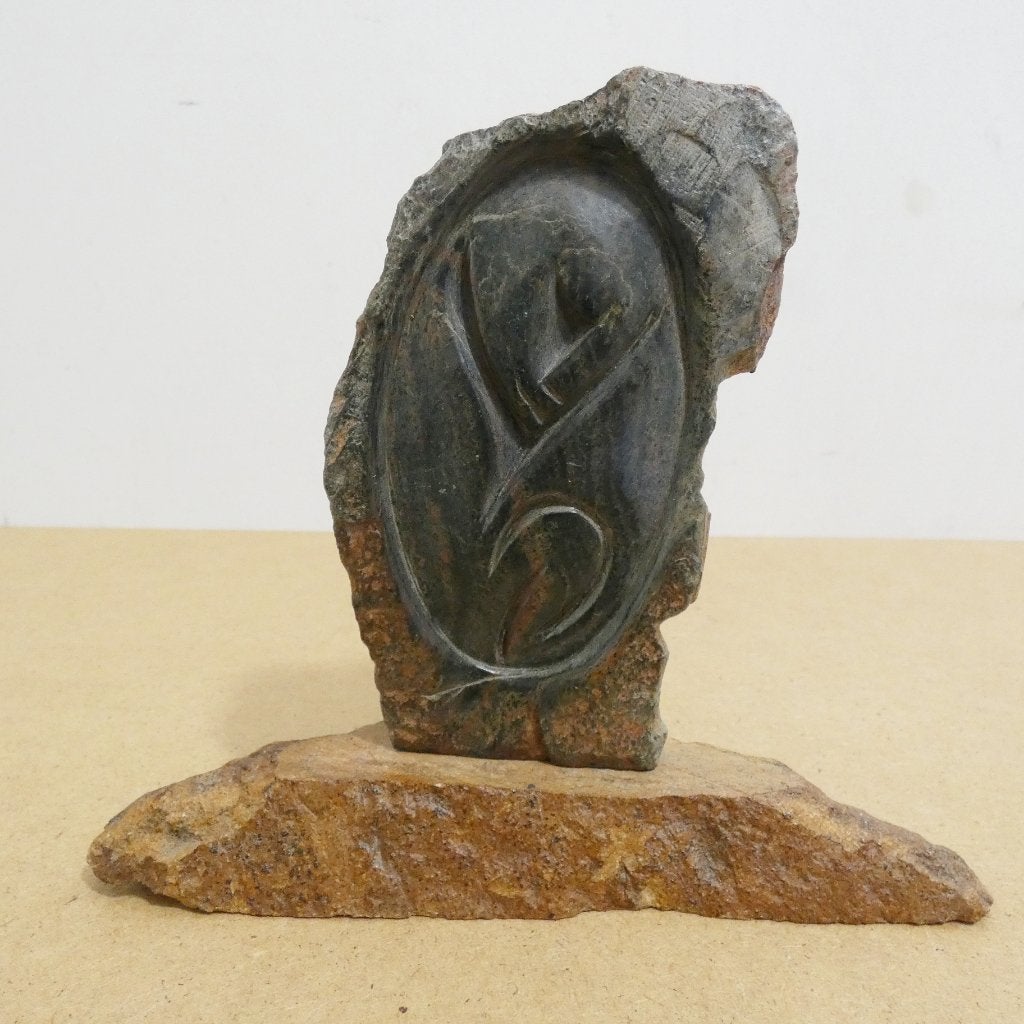 klein beeldje uit natuursteen - Maria buste [779], Ophalen of Verzenden, Beeld(je)