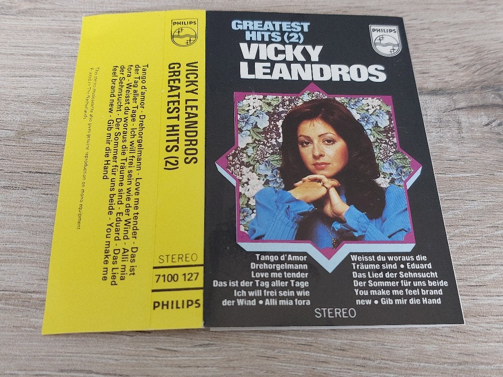 VICKY LEANDROS - GREATEST HITS 2 (MC), 1 bandje, Ophalen of Verzenden, Zo goed als nieuw, Origineel