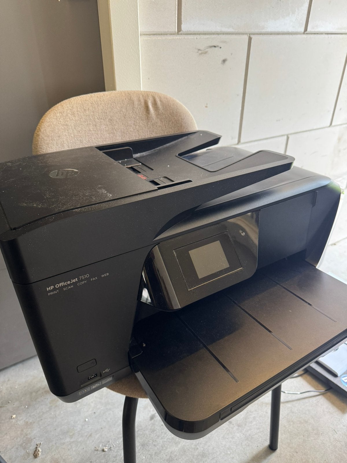 HP Officejet printer, Ophalen, Gebruikt, Printer