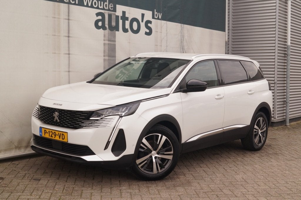 Peugeot 5008 1.2 PureTech Allure Pack Business 7-persoons -L, Auto's, Voorwielaandrijving, Dealer onderhouden, Gebruikt, Euro 6