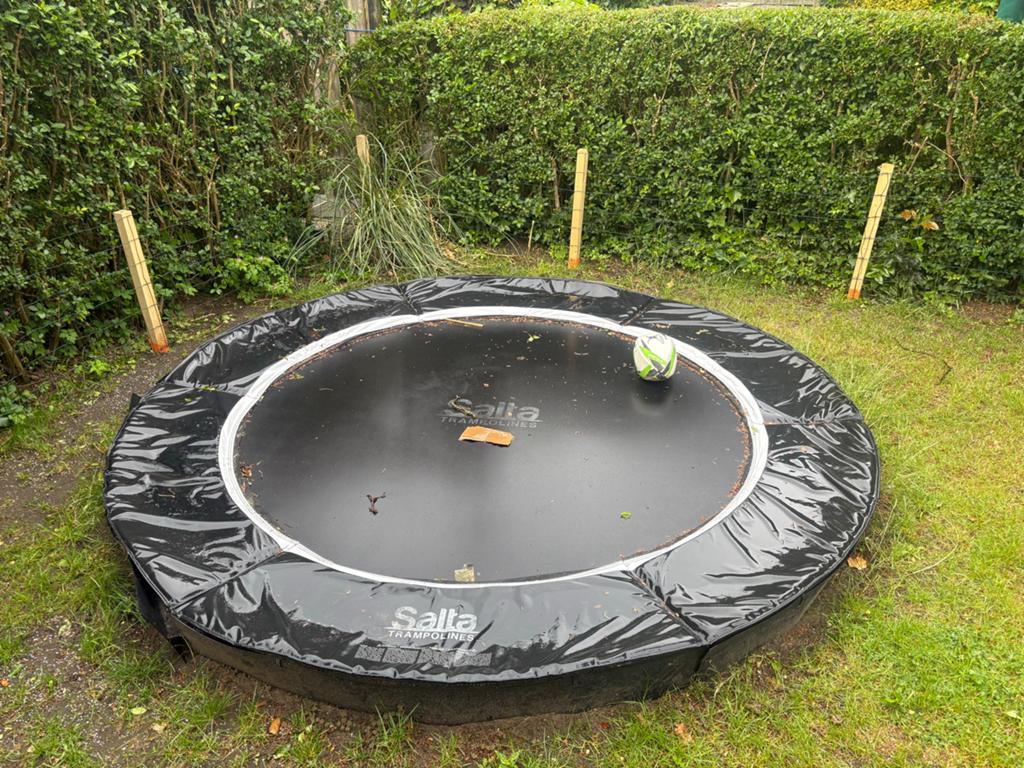Salta Trampoline - Inground (Gebruikt) zelf demonteren, Ophalen, Gebruikt