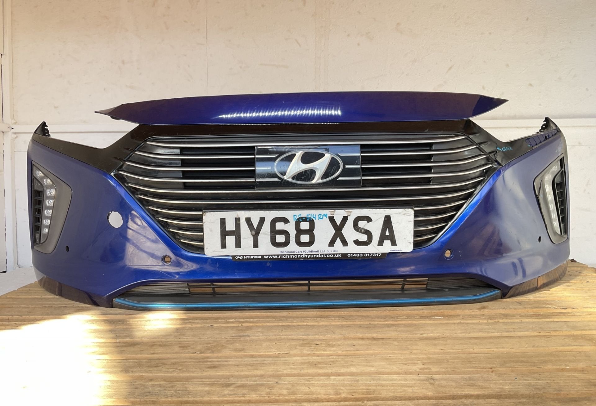 Bumper Hyundai Ioniq 16- Electric Voorbumper PDC LED R2-514R, Gebruikt, Heolleung-ro 12
06797  Seoul, Voor, Ophalen of Verzenden