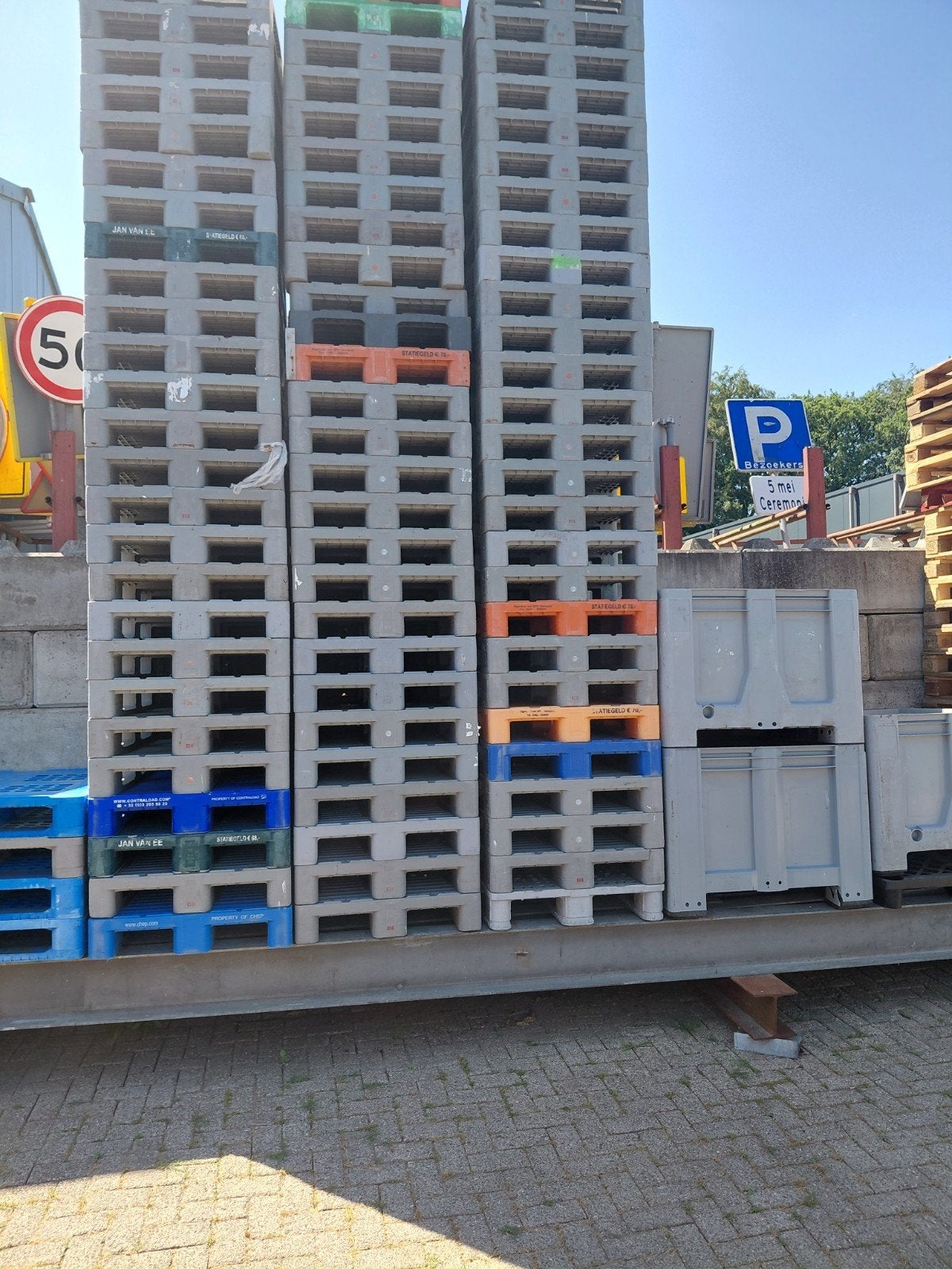 H1 Pallets 120x80 cm, Ophalen of Verzenden