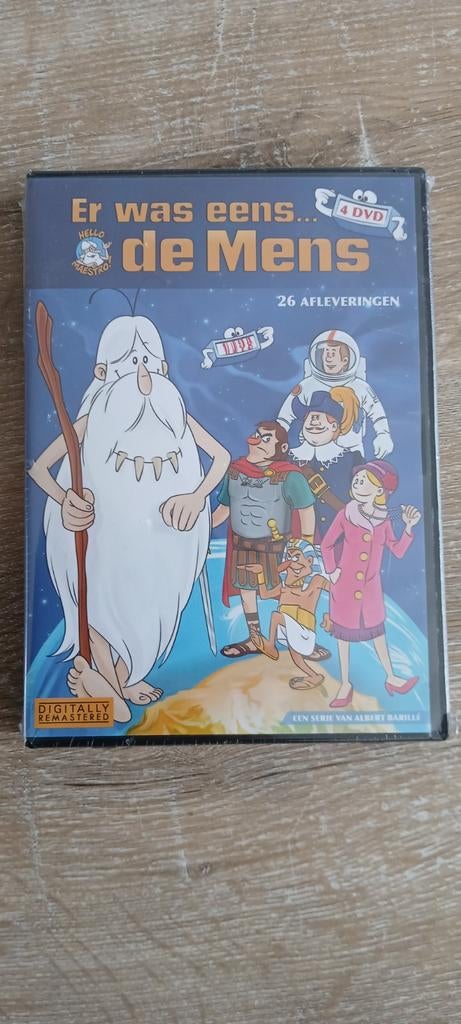 Nieuw in seal Er was eens de Mens 4 DVD box 26 afleveringen, Cd's en Dvd's, Alle leeftijden, Boxset, Ophalen of Verzenden, Nieuw in verpakking