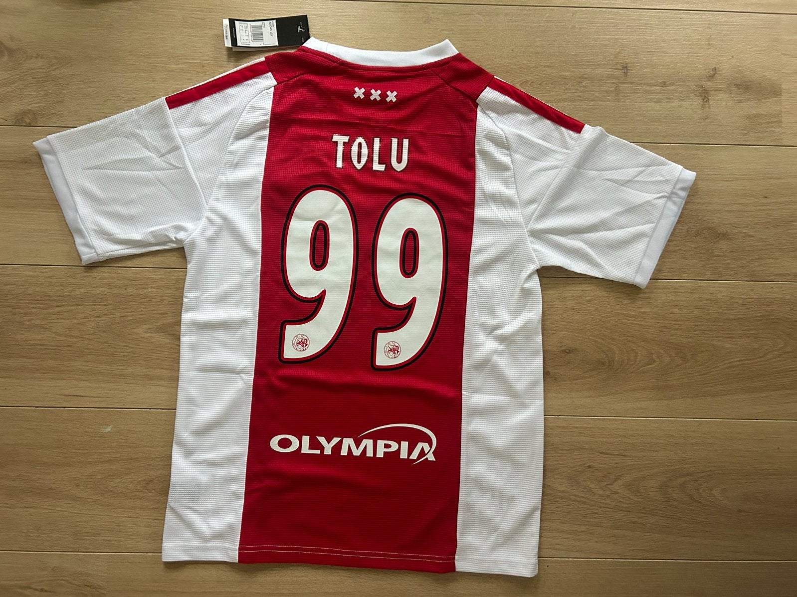 Nieuw Ajax thuisshirt 2026/2027 Tolu #99 - Maten M, L, XL, Maat XL, Ophalen of Verzenden, Nieuw, Shirt