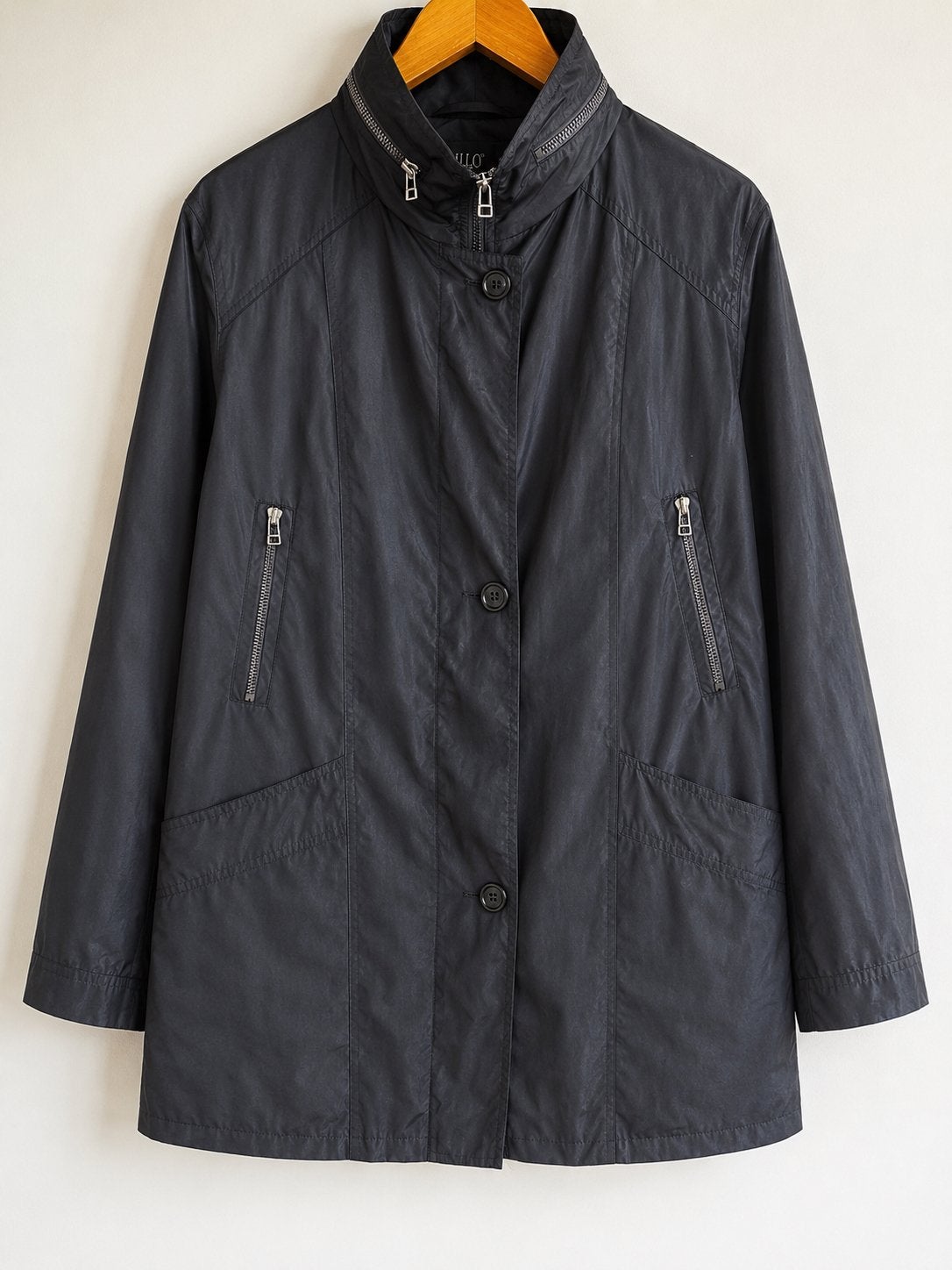 Milo Coats Lichte Jas Donkerblauw Maat 40, Ophalen of Verzenden, Gedragen, Maat 38/40 (M), Blauw
