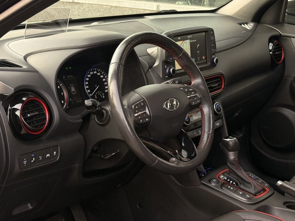 Hyundai KONA 1.6 T-GDI Premium | Krell Audio | Schuifkantel, Auto's, Hyundai, Gebruikt, 4 cilinders, Zwart, Bedrijf