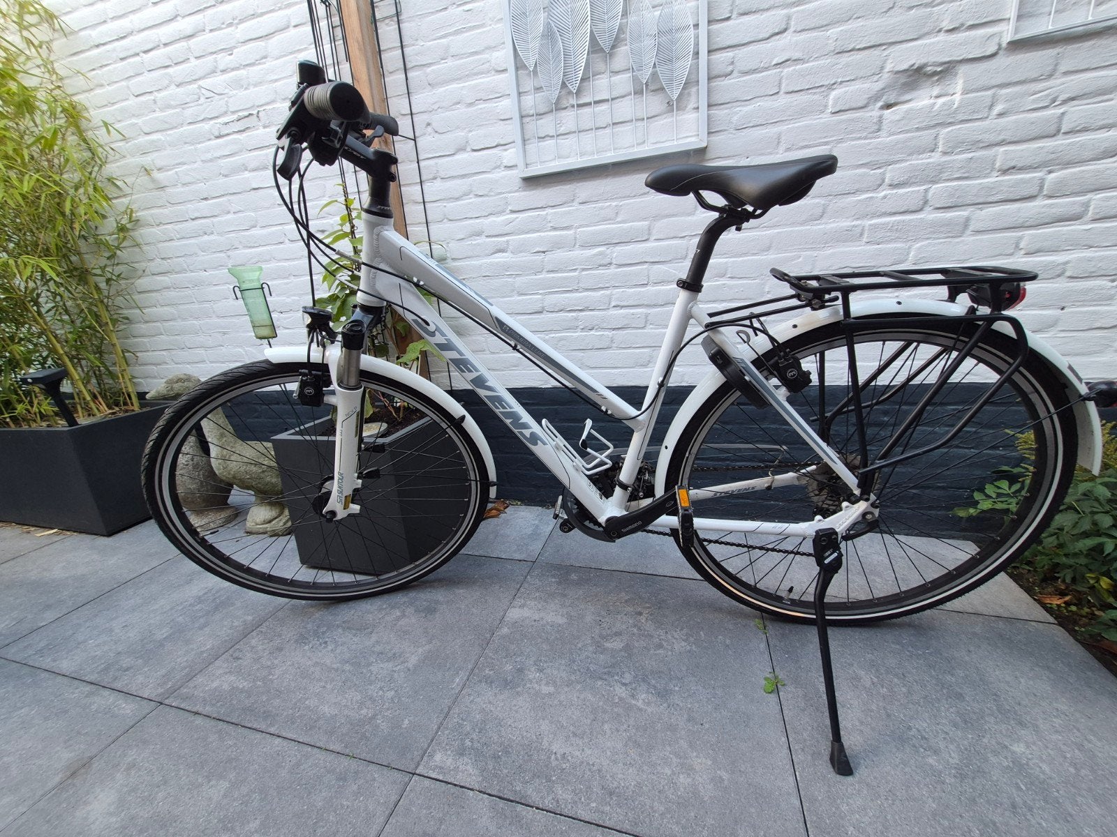 Stevens fiets met Shimano Deore, 50cm frame, 28 inch wielen, Fietsen en Brommers, 28 inch, Velgrem, 47 tot 50 cm, Zo goed als nieuw