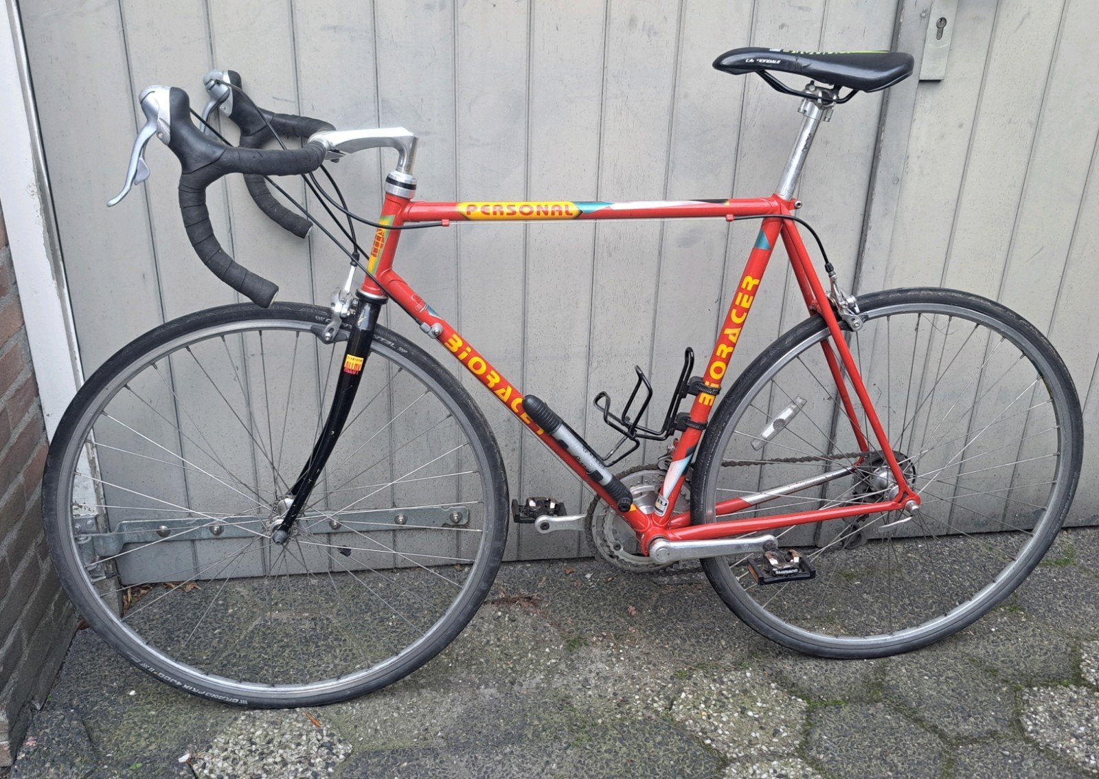 Racefiets Bioracer zeldzaamheid. aluminium voorvork, Fietsen en Brommers, 28 inch, Gebruikt, 10 tot 15 versnellingen, Aluminium