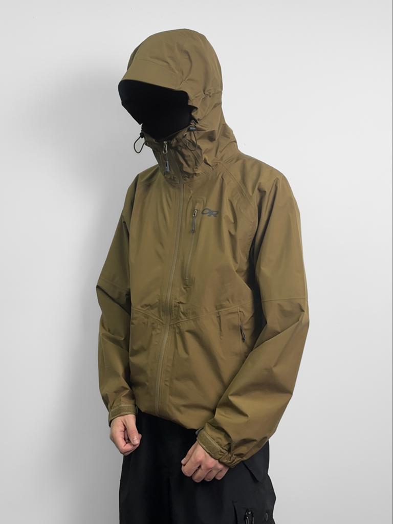 Outdoor Research Foray Gore-Tex Waterdichte Shell Jas, Ophalen of Verzenden, Zo goed als nieuw, Maat 52/54 (L), Overige kleuren
