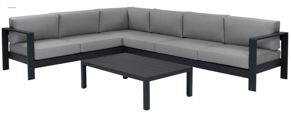 Loungeset Intratuin Nova, Ophalen, Zo goed als nieuw, Aluminium, Loungeset